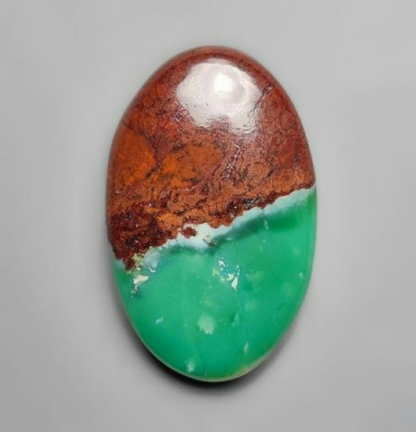 Buy boulder chrysoprase by lapidary artist.