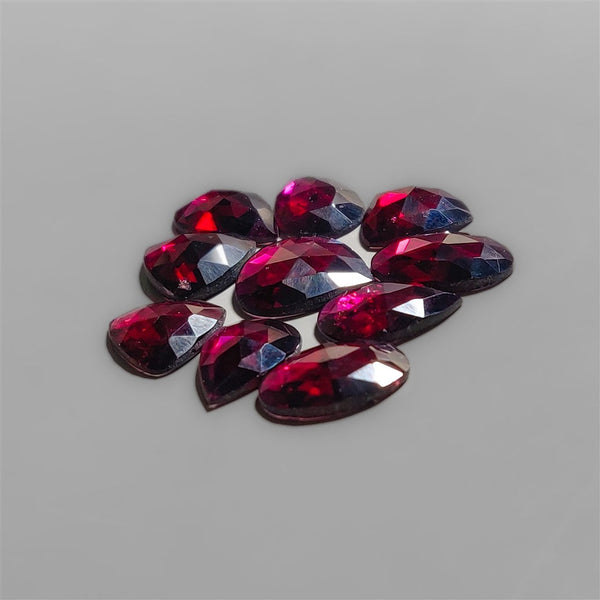 Rose Cut Garnets Lot