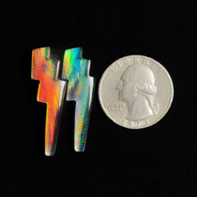 Crystal And Aurora Opal Doublets Bolts Lot