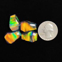 Crystal And Aurora Opal Doublets  Coffins Lot