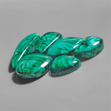 High Grade Malachite Cabochons Lot