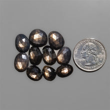 Rose Cut Dark Goldstones Lot