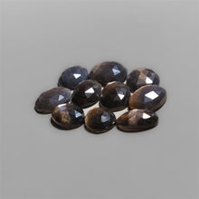 Rose Cut Black Sunstones Lot