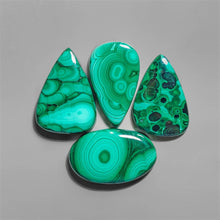 High Grade Malachite Cabochons Lot