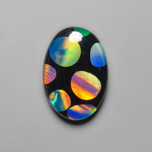 Aurora Opal Mosaic In Crystal And Black Onyx Doublet Lot