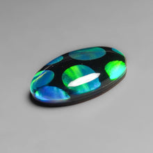 Aurora Opal Mosaic In Crystal And Black Onyx Doublet Lot