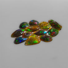 AAA Rose Cut Ethiopian Black Welo Opals Lot