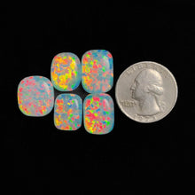 Synthetic Opal Cabs Lot