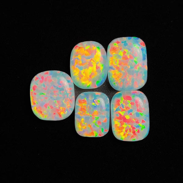 Synthetic Opal Cabs Lot