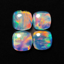 Crystal And Aurora Opal Doublets Lot