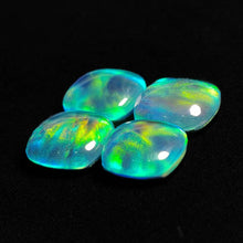 Crystal And Aurora Opal Doublets Lot