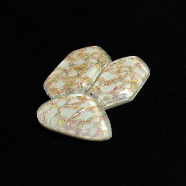 Crushed Opal Mosaic Inlay Doublets Lot