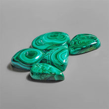 High Grade Malachite Cabochons Lot