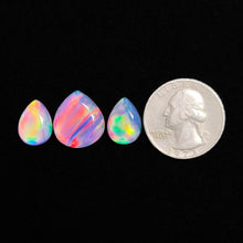 Faceted Crystal And Aurora Opal Doublets Lot