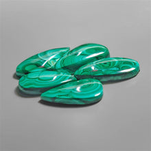 High Grade Malachite Cabochons Lot