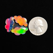 Crystal And Aurora Opal Doublet Clouds Lot