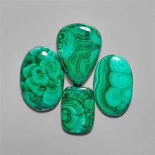 High Grade Malachite Cabochons Lot