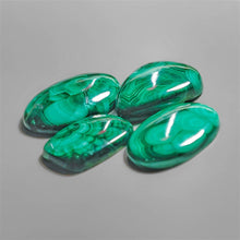 High Grade Malachite Cabochons Lot