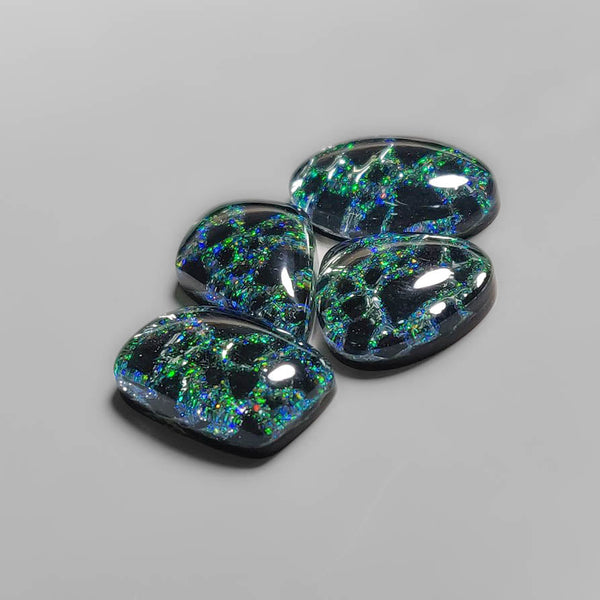 Crushed Aurora Opal Inlay Mosaic Lot