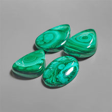 High Grade Malachite Cabochons Lot