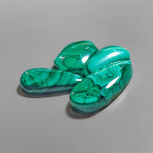 High Grade Malachite Cabochons Lot