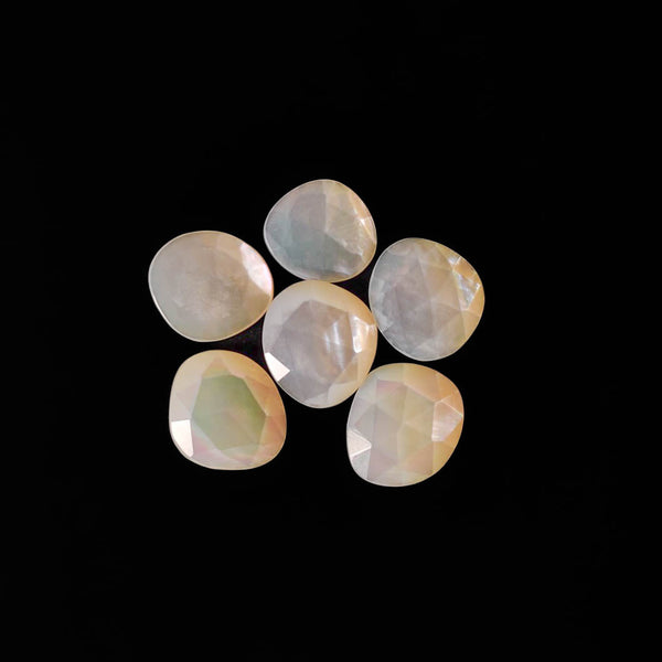 Rose Cut Mother Of Pearls Lot 2121