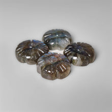 Floral Carved Labradorite Lot