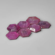 Step Cut Star Rubies Lot