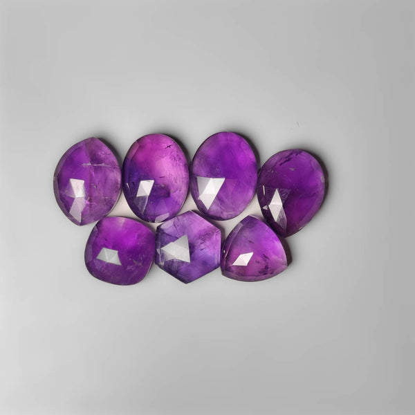 Rose Cut Amethyst Lot 2141