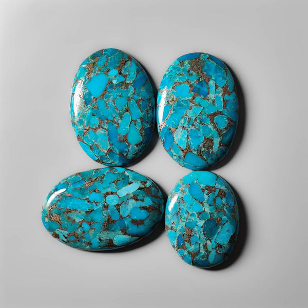 Mohave Copper Turquoise Cabochons Lot 2146