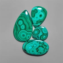 High Grade Malachite Cabochons Lot