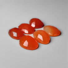 Rose Cut Carnelian Agates Lot