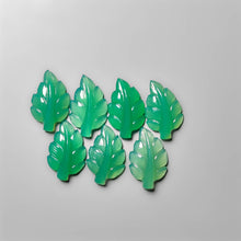 AAA Gemmy Chrysoprase Leaves Lot 2177