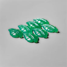 AAA Gemmy Chrysoprase Leaves Lot