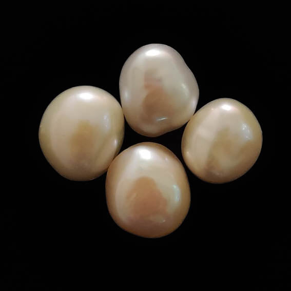 Freeform Fresh Water Pearl Cabs Lot 2224