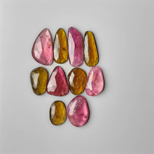 Rare Rose Cut Multi-color Tourmaline Lot 2230