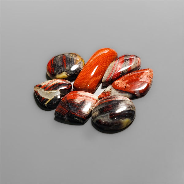 AAA Red River Jasper Cabochons Lot