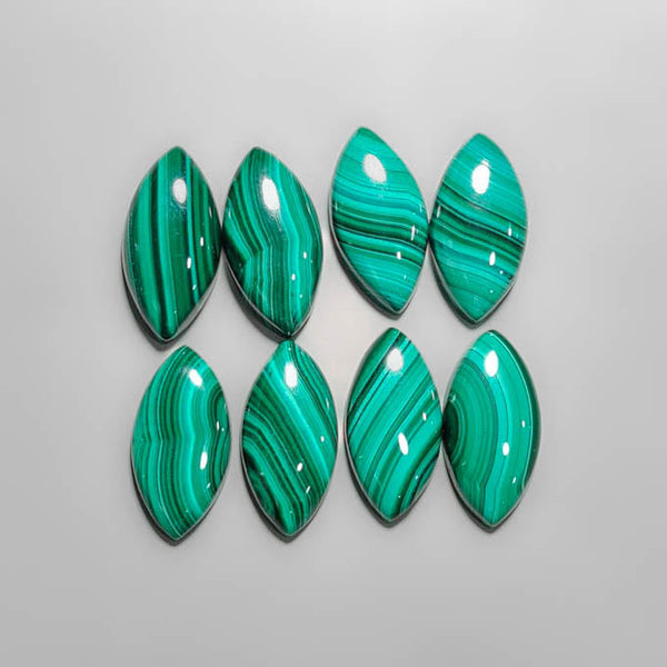 Malachite Marquise Pairs Lot 2279