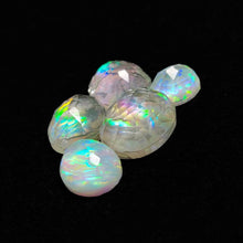 Rose Cut Crystal And Bello Opal Doublets Lot