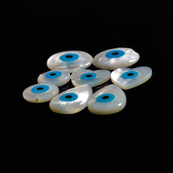 Mother of Pearl Evil Eye Inlays Lot