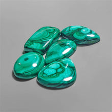 High Grade Malachite Cabochons Lot