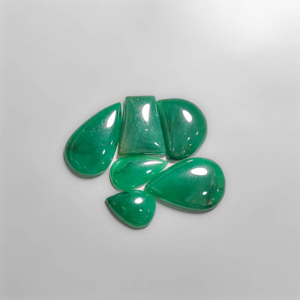 Green Aventurine Cabs Lot 2289