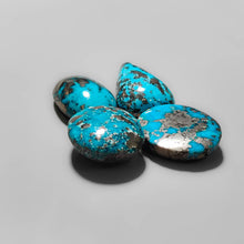 High Dome Persian Turquoise with Pyrite Lot (Not flat back)