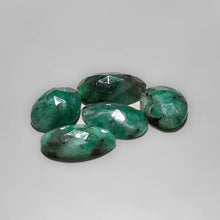 Rose Cut Zambian Emeralds Lot