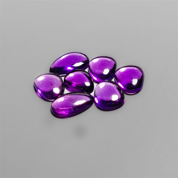 Brazilian Amethyst Cabochons Lot