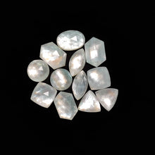 Rose Cut Crystal And Mother Of Pearl Doublets Lot 2329