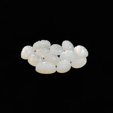 Mughal Carved White Moonstones Lot