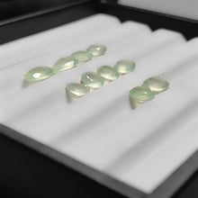 Faceted Green Chalcedony Lot