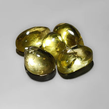 Green Gold Lemon Quartz Cabochons Lot