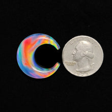  Crystal And Aurora Opal Doublet Crescent